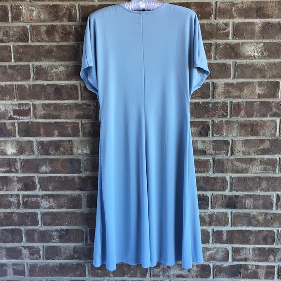 H&M NWOT Light Blue Jersey Dress - Picture 6 of 8